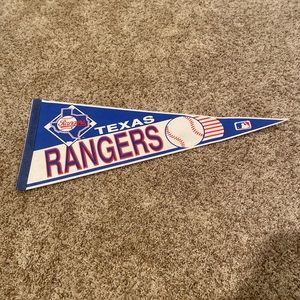 Vintage Texas Rangers Baseball Pendant